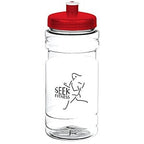 Translucent Plastic Bottle - 20 oz