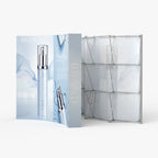 Pop Up Fabric Display 8ft Curved