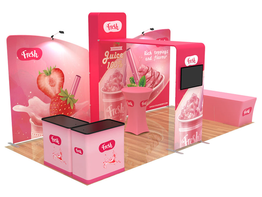 Booth Q - 10x20ft