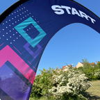Giant Arch Flag Banner