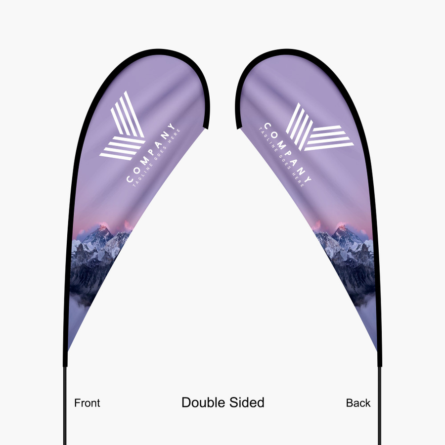 Teardrop | Flag Banner