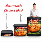 LED Easy Desk – Automatic LED Fabric Light Box Counter