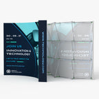 Pop Up Fabric Display 10ft Curved
