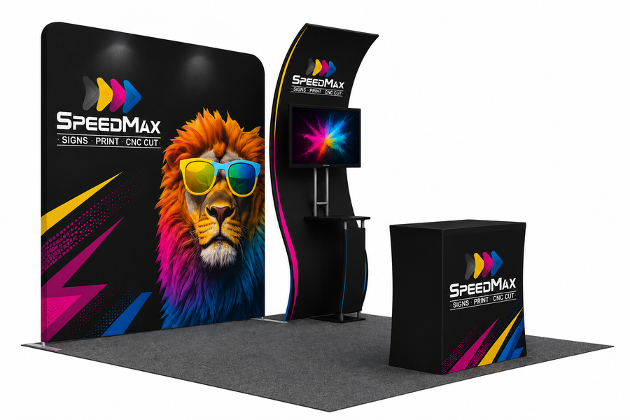 10ft Booth Waveline 105-C4A7