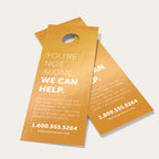 Door Hanger 4.25x11in