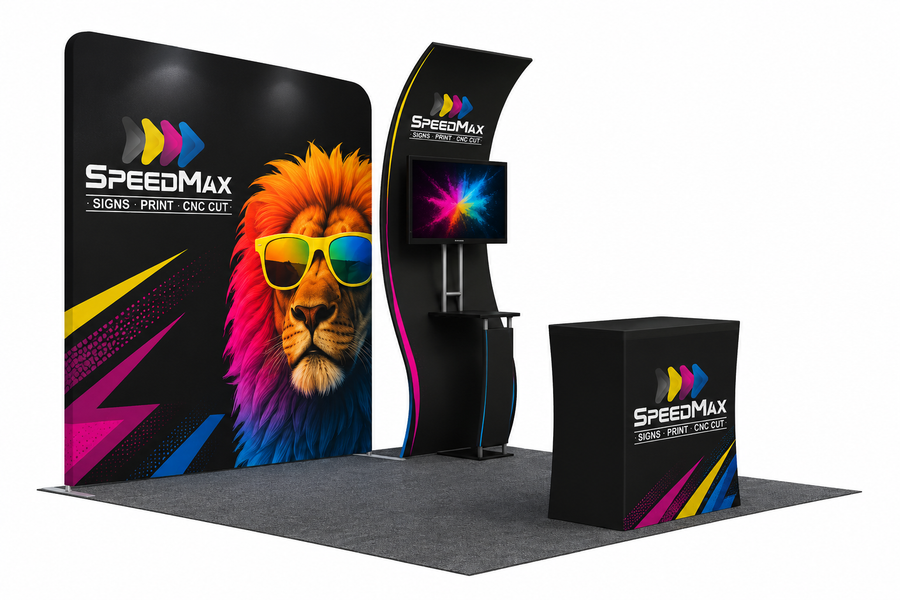10ft Booth Waveline 105-C4A7