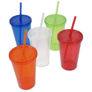 Tumbler with Straw - 20 oz