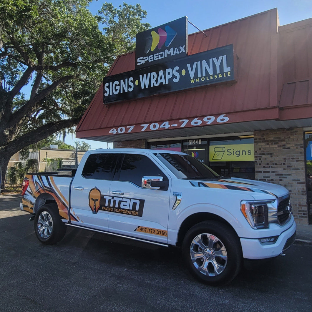 Half Wrap for Truck
