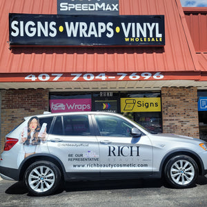 Lettering for Compact Car