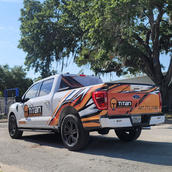 Half Wrap for Truck