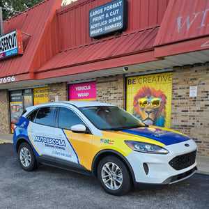Half Wrap for Compact Car