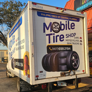 Half Wrap for Box Truck