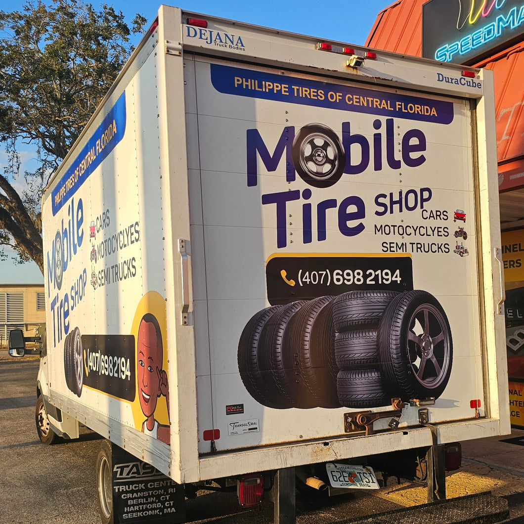 Half Wrap for Box Truck