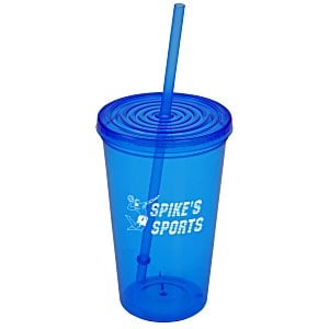 Tumbler with Straw - 20 oz
