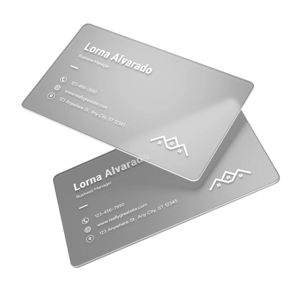Frosted | Plastic Business Card