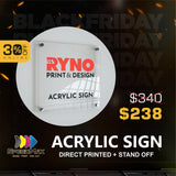 Direct Printed Acrylic