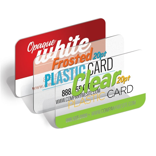 Clear | Plastic Business Card