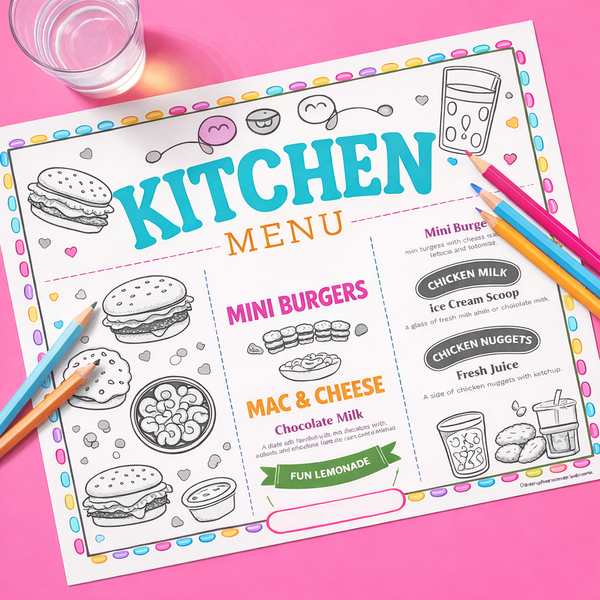 Paper Table Place Mats