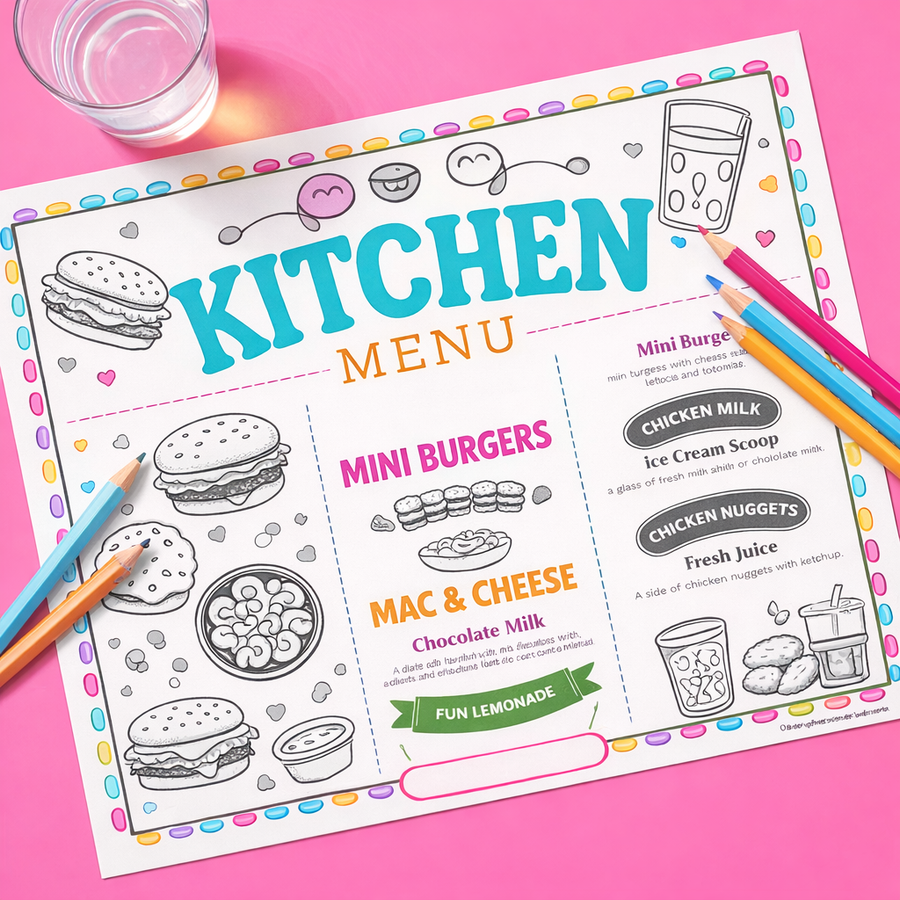 Paper Table Place Mats