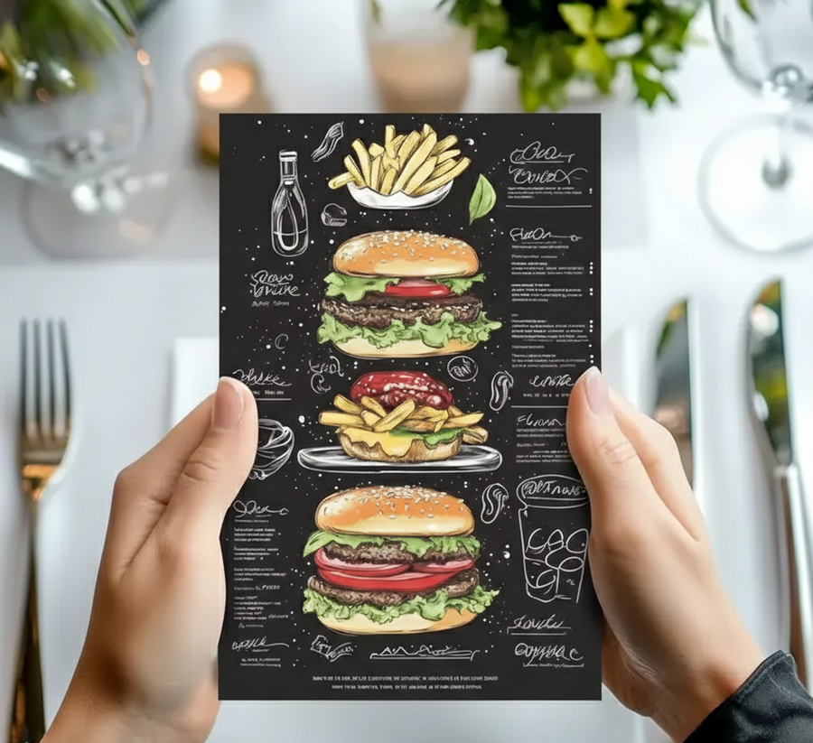 Menu 8.5x11"