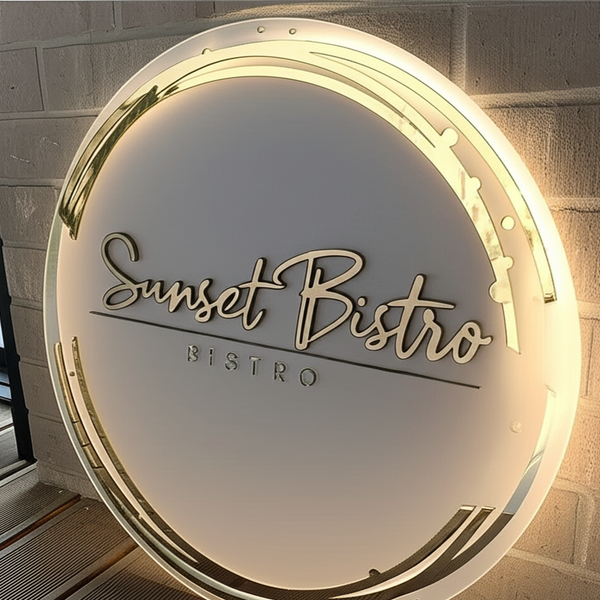 Dimensional Acrylic LED Sign