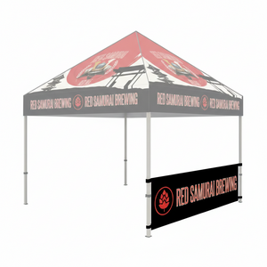 Canopy Halfwall with Rail