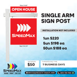 Single Arm Sign