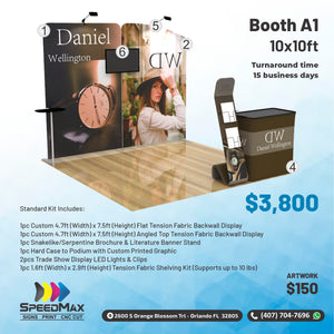 Booth A1 - 10x10ft
