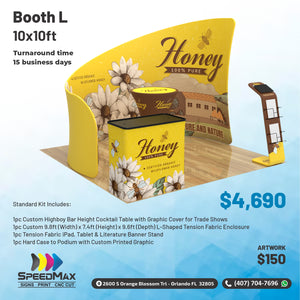 Booth L - 10x10ft