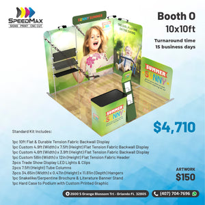 Booth O - 10x10ft