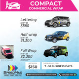 Half Wrap for Compact Car