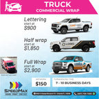 Commercial Lettering for Truck
