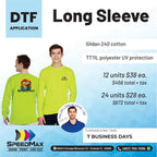 Long Sleeve full color front and back