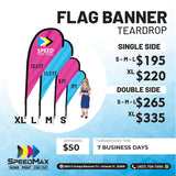 Teardrop | Flag Banner