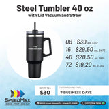 Steel Tumbler - 40oz