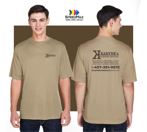 T-shirt front and back