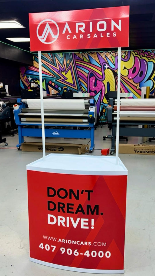 Promo Counter Table