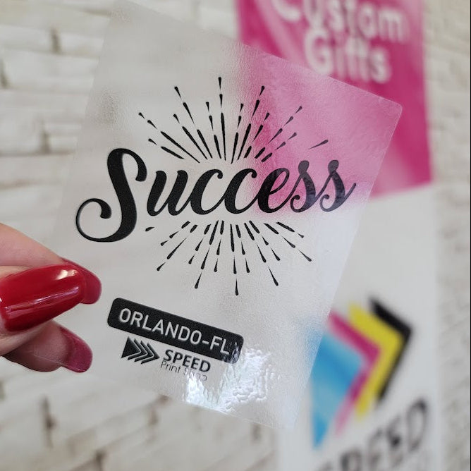 Clear Vinyl Stickers