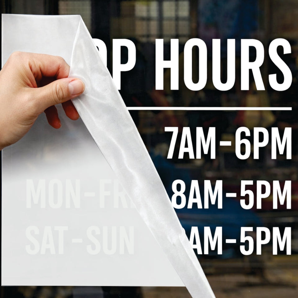 Custom Cutout / Die Cut Decals