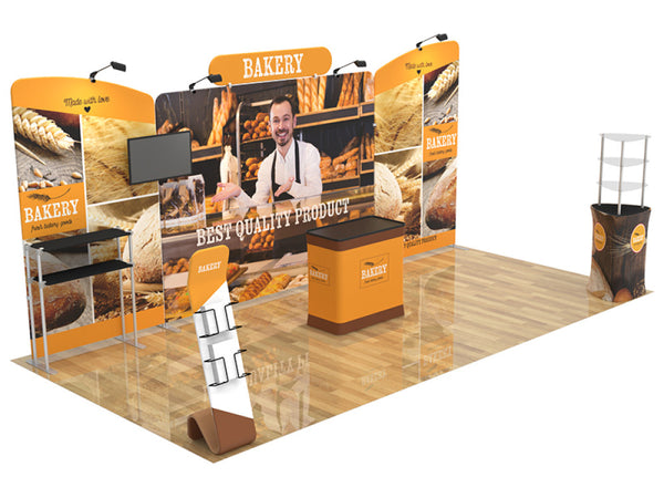 Booth H - 10x20ft