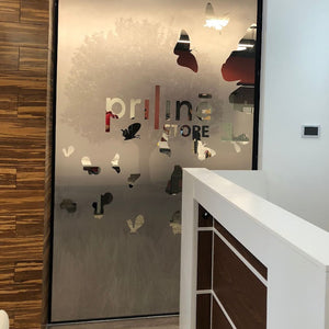 Custom Frosted Vinyl for Glass | Indoor & Outdoor Privacy Film