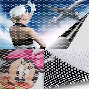 Perforated Window Vinyl