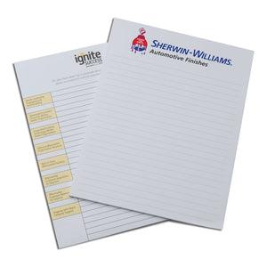 NOTEPADS 8,5″x11″ 25 sheets