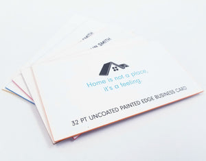 Majestic Business Card 32 pt painted edge