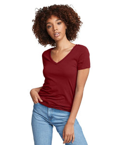 T-Shirt (Colors) Custom Printed front side Female Ideal V N1540